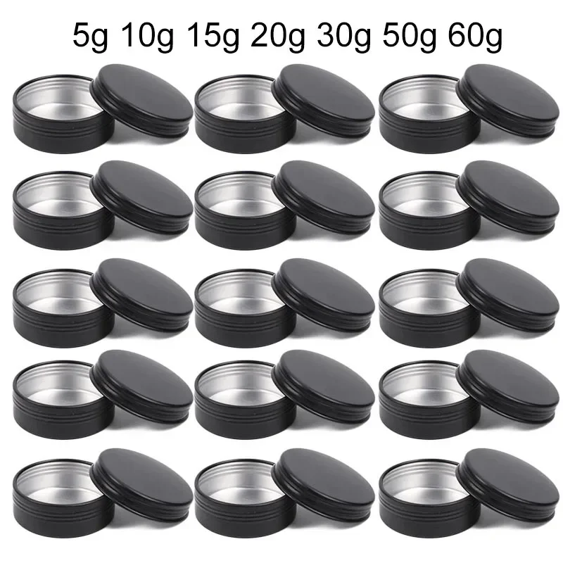 Candle Making Jug - 50Pcs Black Empty Candle Jars with
