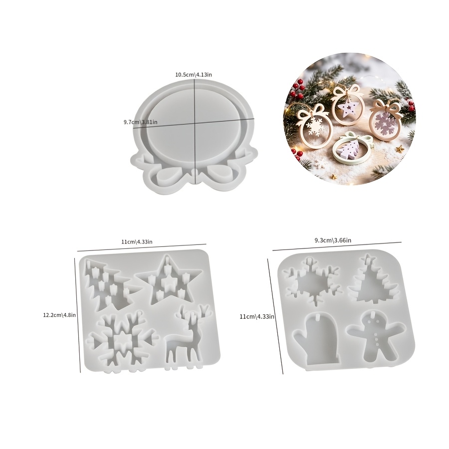 1/3 piece Christmas resin sili - Candle Making Tutorial 评论和价格