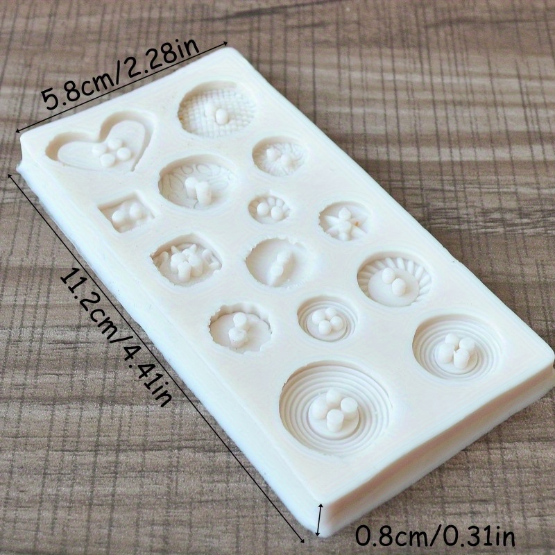 Buttons Shape Silicone Mold Si - Candle Making Tutorial 评论和价格