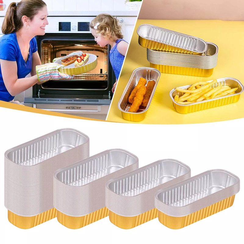 10PCS Disposable Aluminum Foil - Tin Container Lid 评论和价格