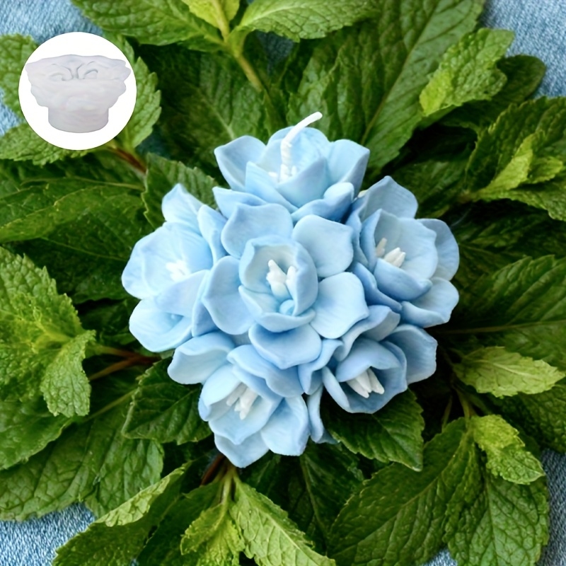 1 Hydrangea Candle Silicone Mo - Candle Making Tutorial 评论和价格
