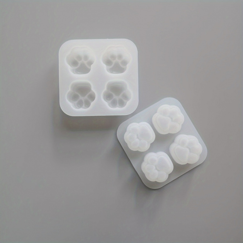 1Cat Paw Pattern Silicone Mold - Candle Making Kits 评论和价格