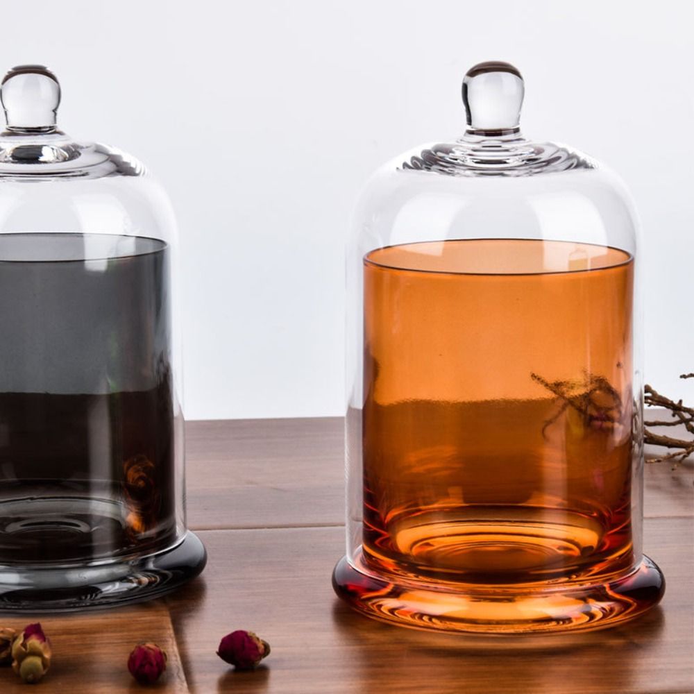 Glass Glass Storage Jar Eterna - Candle Making Jars With Lids 评论和价格