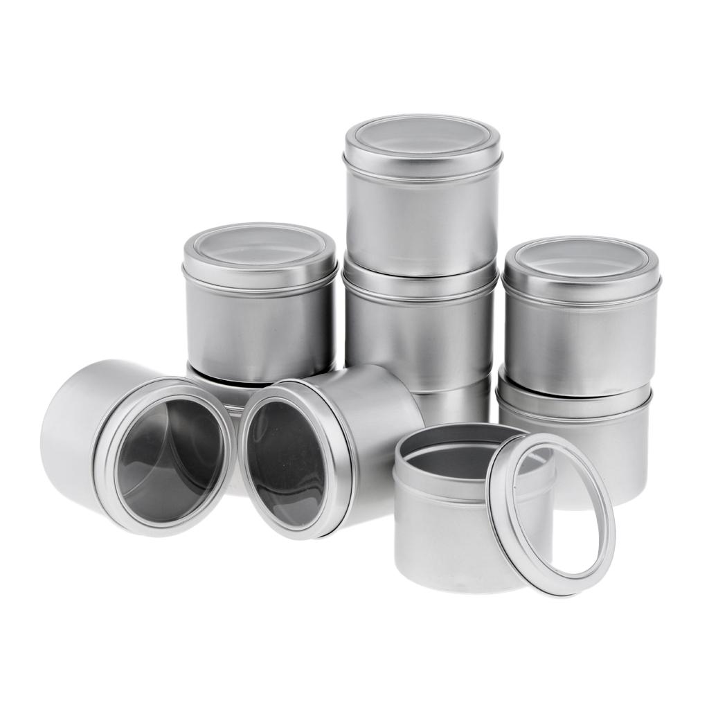 Empty Cosmetic Jars Aluminum T - Tin Container Lid 评论和价格